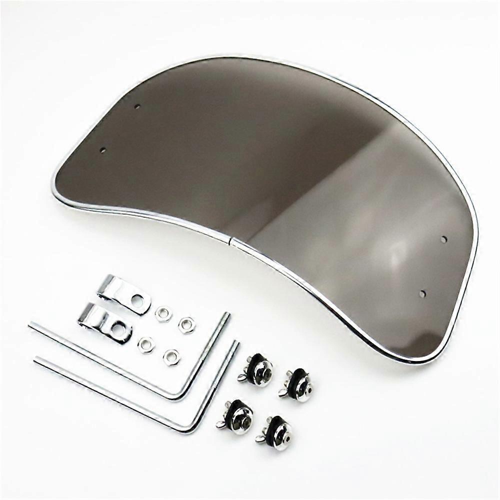 Universal Motorcycle Wind Cold Deflector Clear Transparent PC Plate Scooter Windshield Windscreen Wind Deflect For Motorcycl