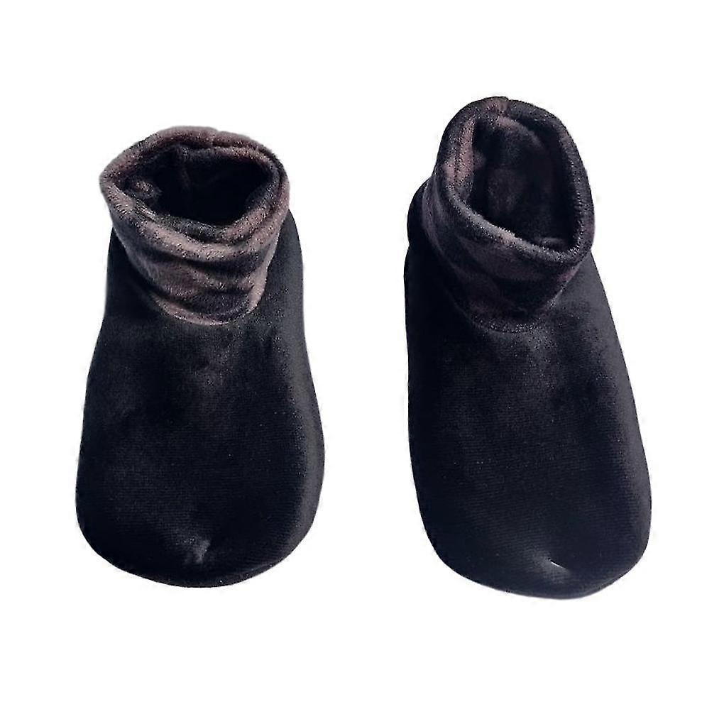 Winter Floor Socks For Ankle Leopard Print Anti- For Slip Unisex Slipper Home