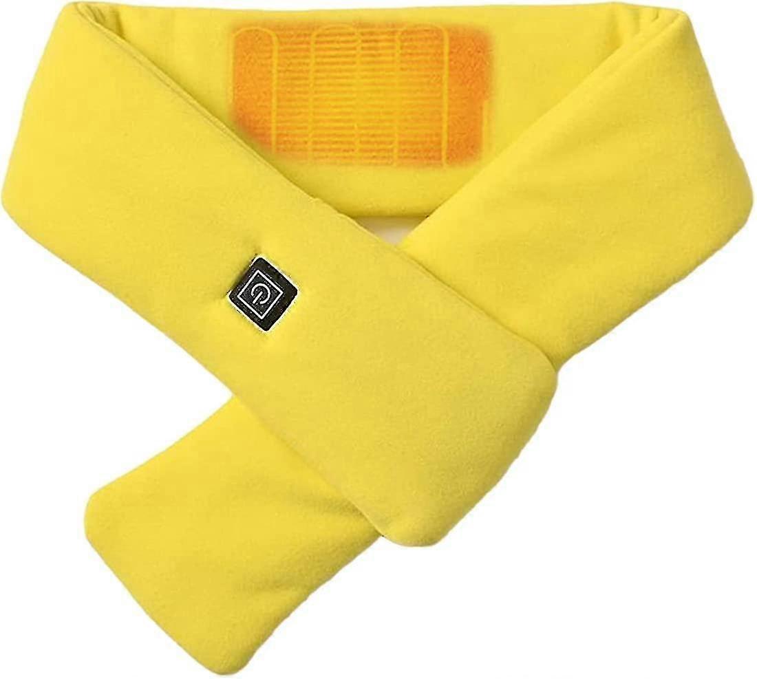 Neck Heating Pad-three Temp Setings-usb Powered By Power Bank,heated Scarf For Women/men(without Power Bank)