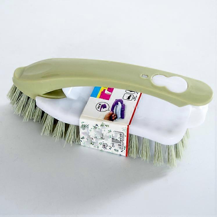 Multifunctional laundry brush (2 green)