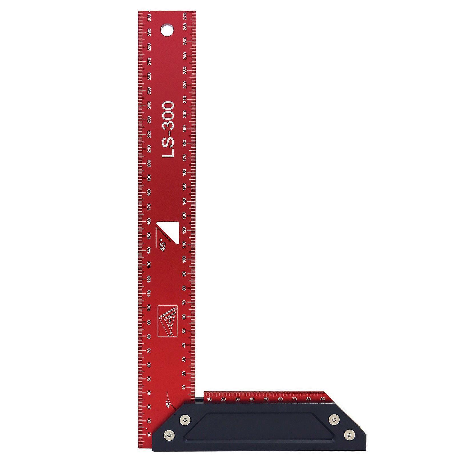 Right Angle Ruler Professional Carpentry Fit for Measuring Ruler Tool