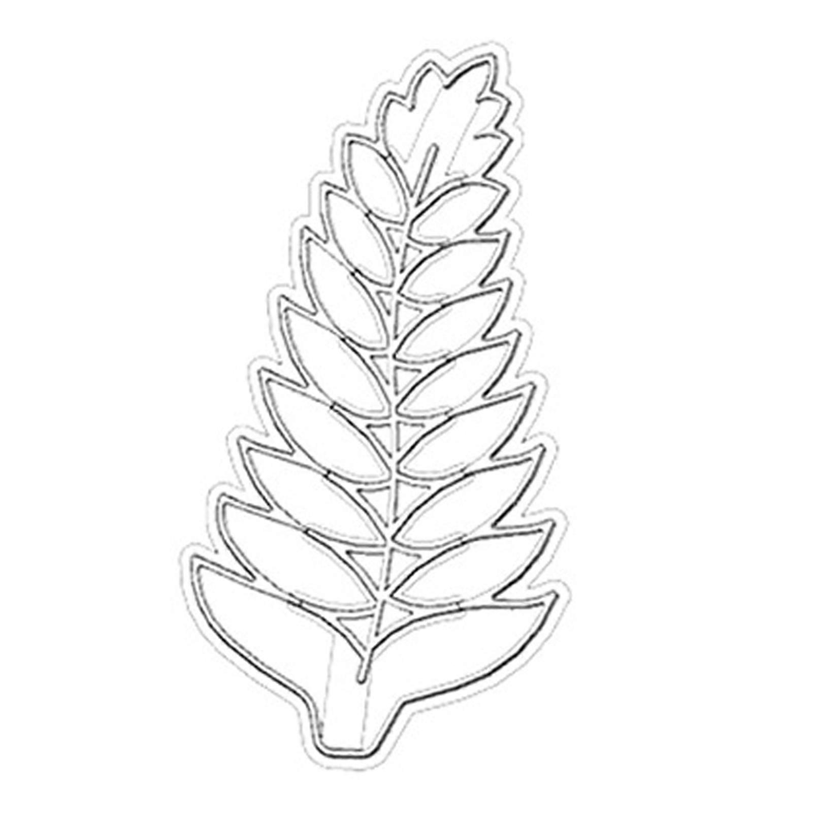 DIY Leaves Shape Cookie Cutters Plastic Bread Baking Biscuit Molds Kitchen Accessories