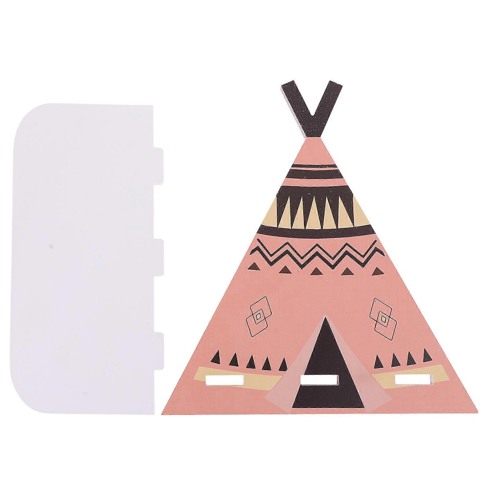 1Pc Lovely Household Wall Tent Pattern Design Storage Rack for Home Decor