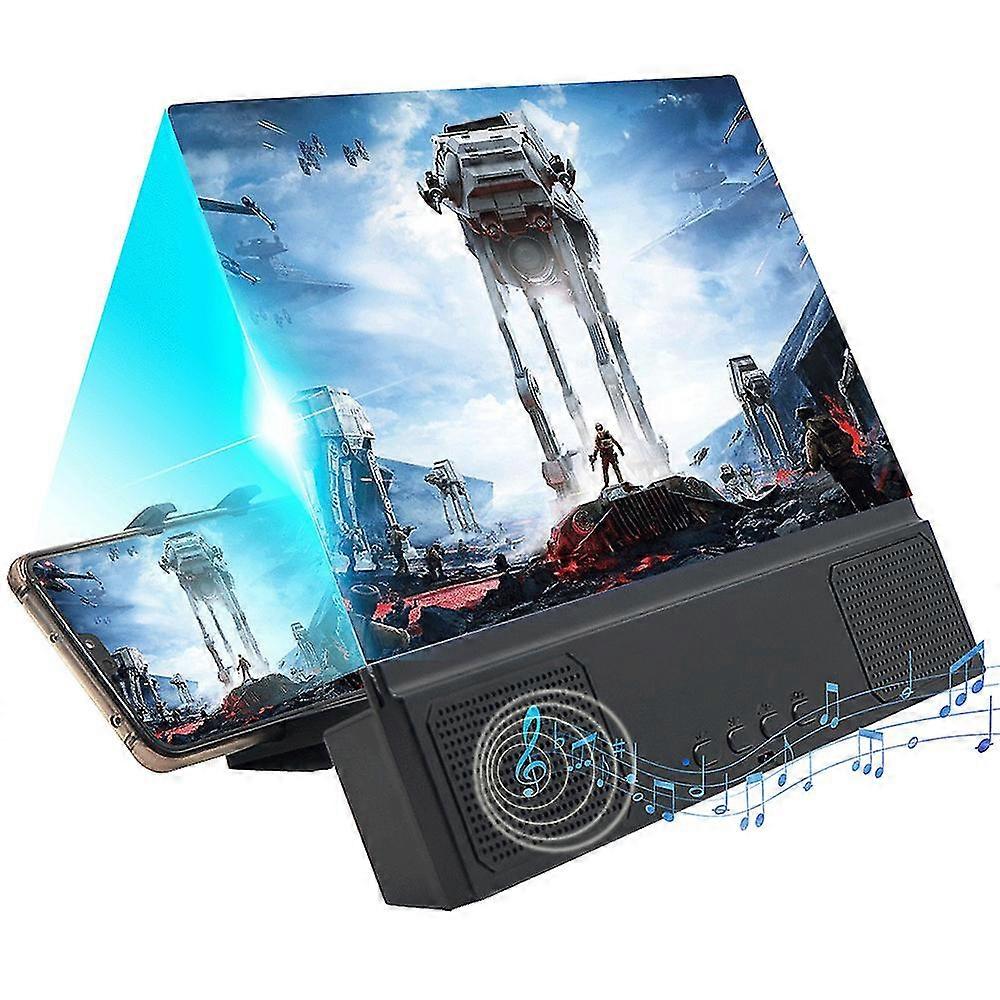 12-inch L2 Large-screen Bluetooth Audio Mobile Phone Screen Amplifier