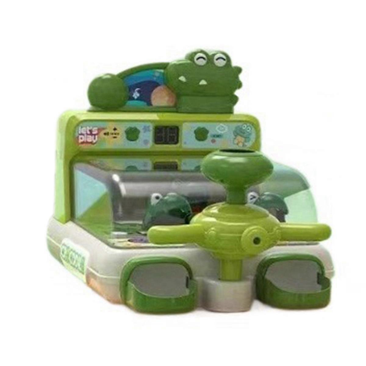 Table Pinball Game for Kids with Music, Educational Marble Toy, Ideal Gift for Children Green