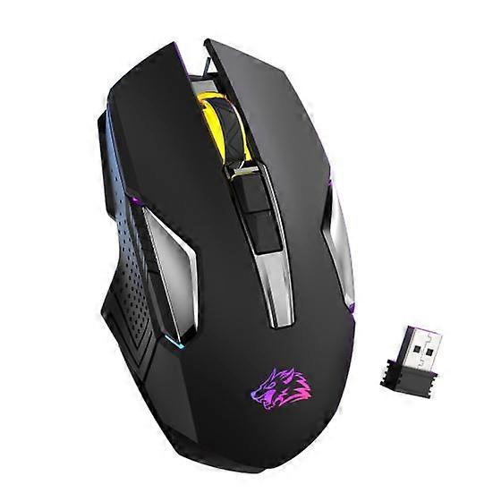 USB Mouse Luminescent Wireless Lightweight Precise Positioning Colorful Computer Mouse for PC