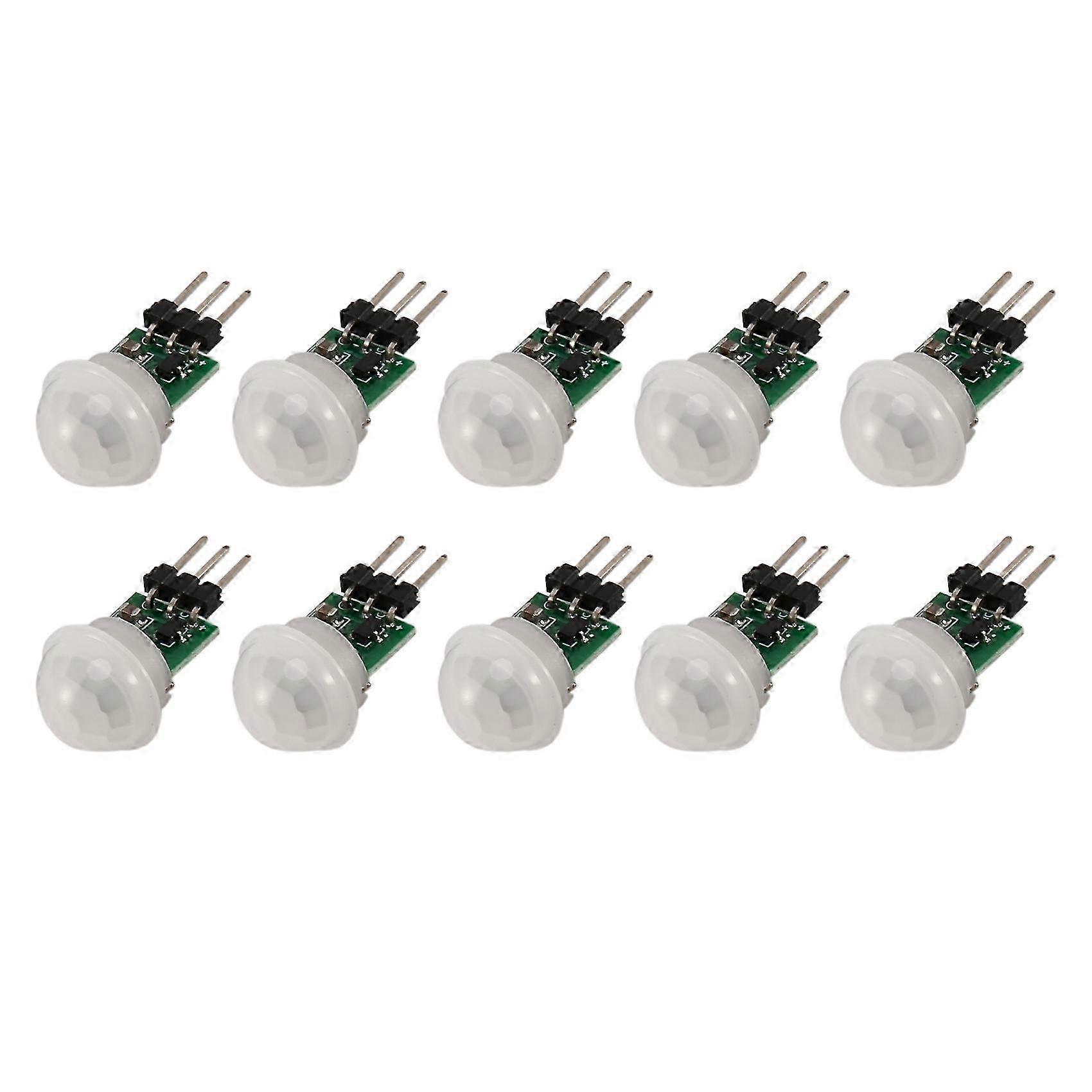10Pcs AM312 Mini Human Sensor Module IR Pyroelectric Infrared PIR Motion Sensor Detector Modules DC
