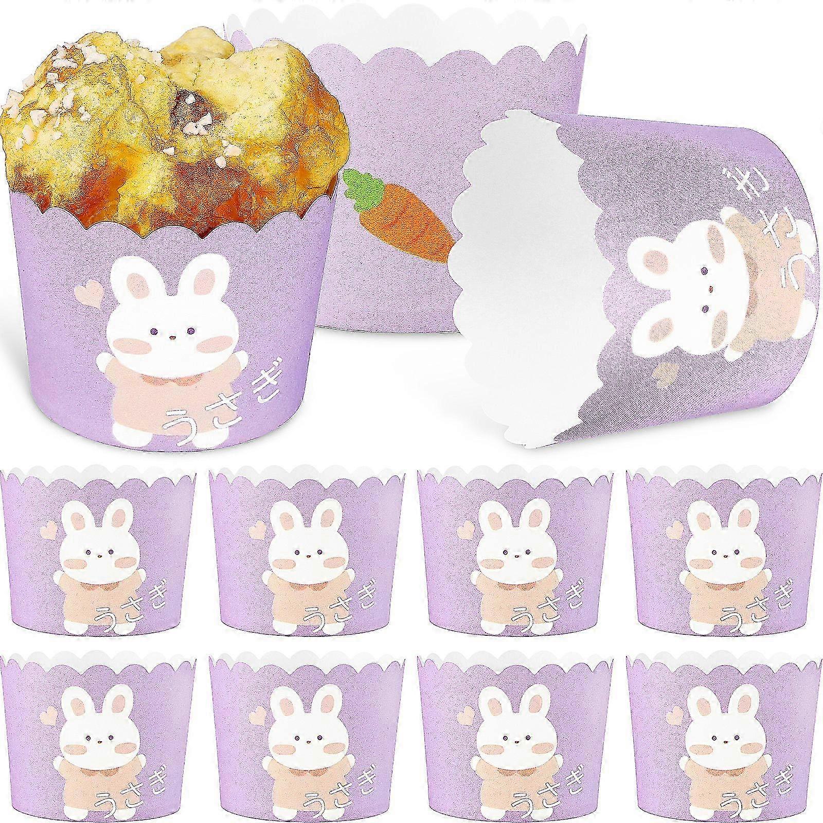 100 Pcs Christmaswrapping Paper Baking Cups Cupcake Papers Cupcake Cups Liners