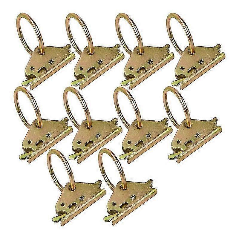 E-Track O-Ring Tie-Down Anchors for E-Track Tie-Down System, Secure Cargo in Enclosed/Flatbed Trail