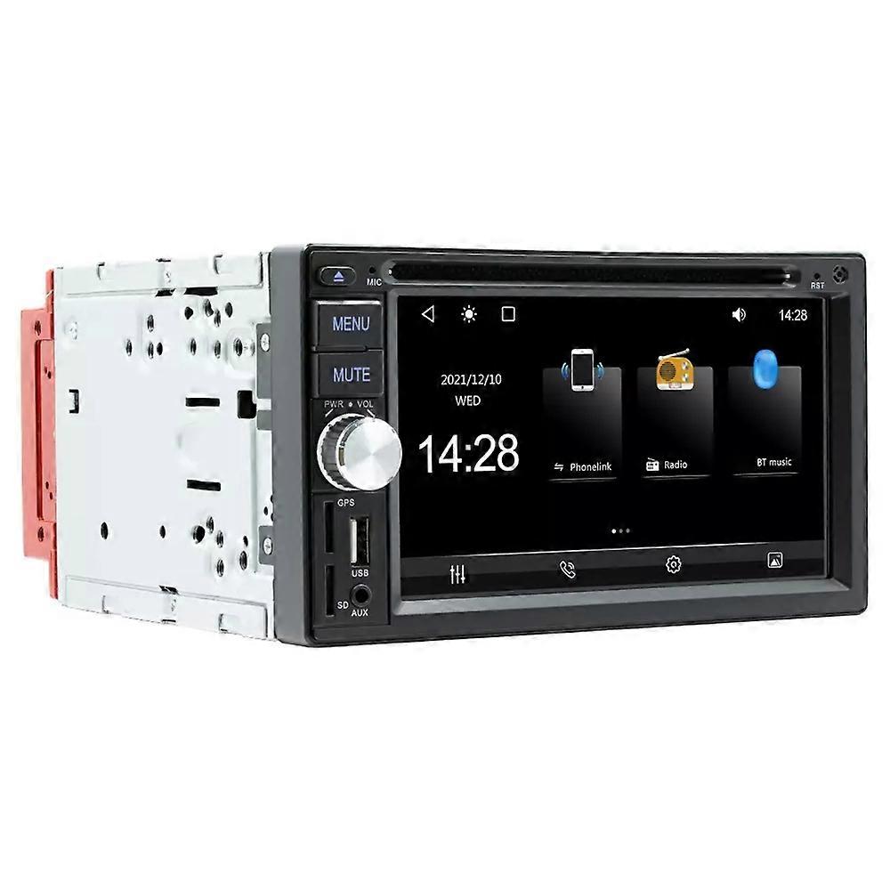 S4800 6.2 Inch Car DVD Player Bluetooth 5.0 HD Reverse Image MP5 Wired Carplay System