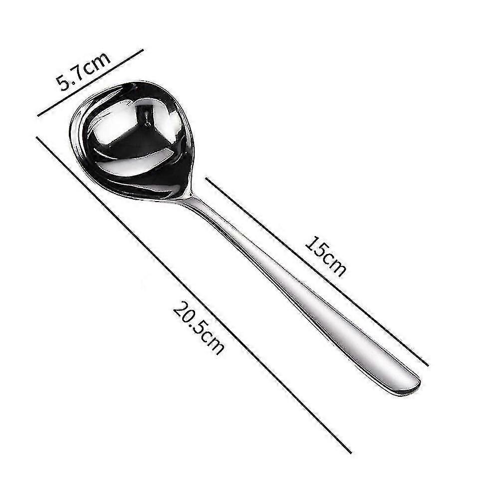 Lille øse til sovs Serveringsøse i rustfrit stål Sølv sovseøse