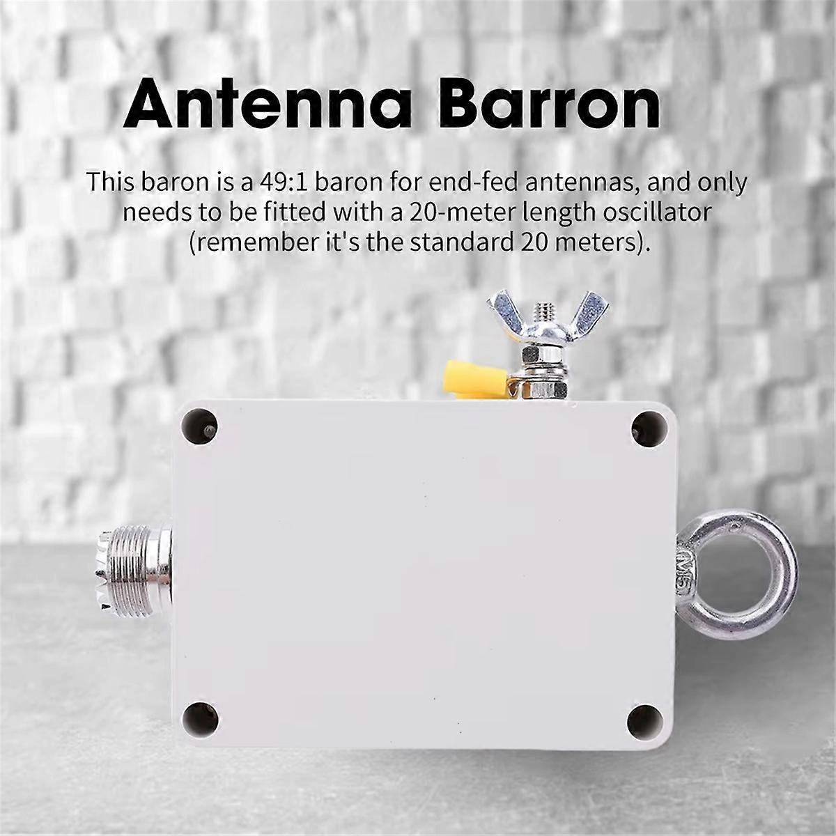 Balun 1:49-49:1 Per Antenna A Mezz'onda 5-35MHz 100W PEP – Per Radioamatori PC6, Nuovo - Foto 2