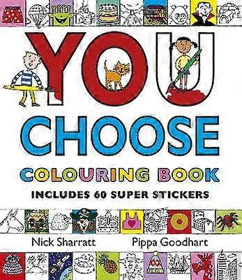 You Choose: Colouring Book with Stickers