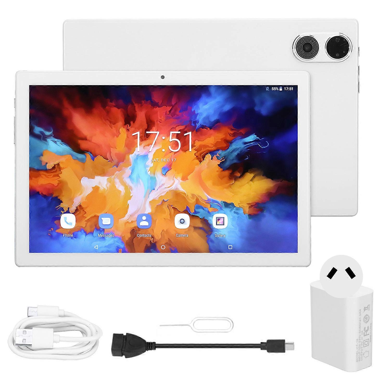 Android 11.0 Tablet 10.1" Octa Core, 8GB RAM, 128GB ROM, 5G WiFi, 1920x1200 Display