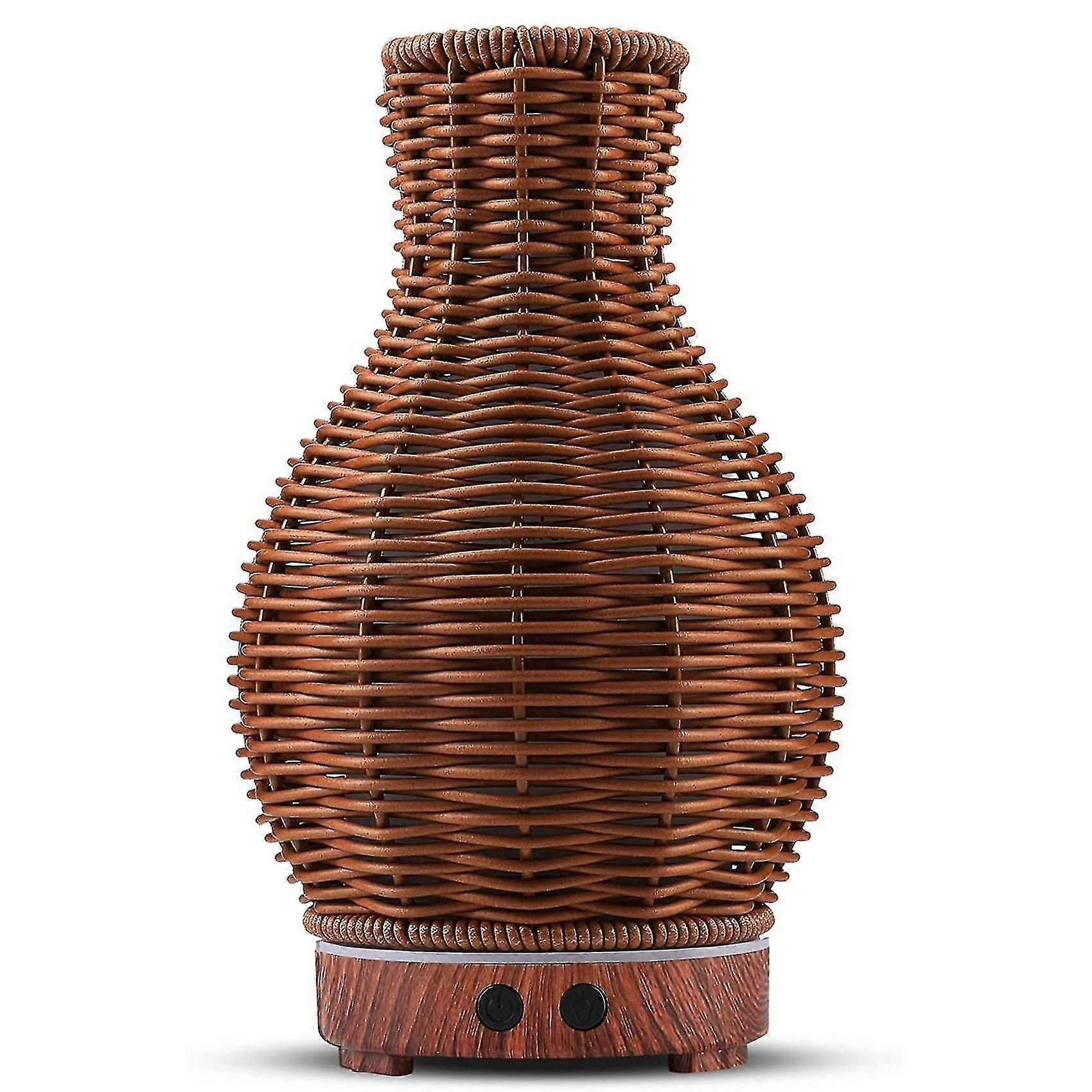 Home Rattan Aroma Diffuser, Ultrasonic Cool Mist Humidifier, Us Plug