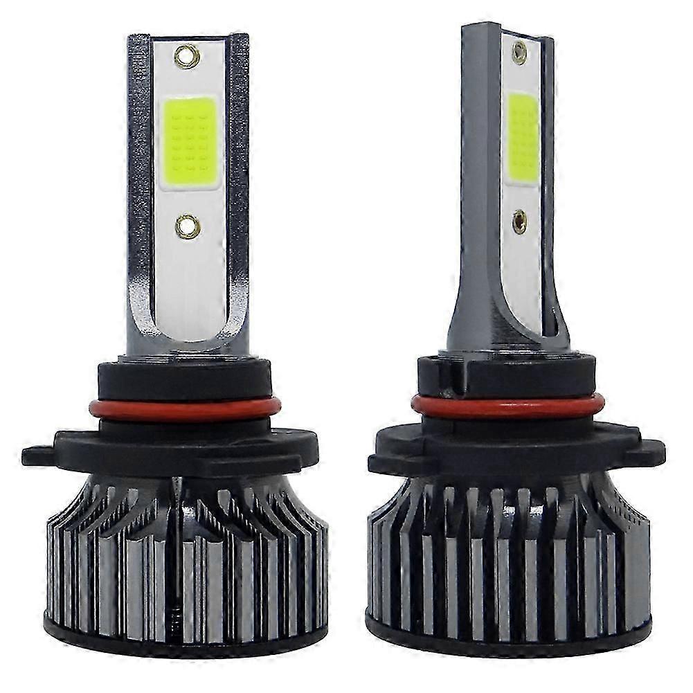 2pcs H1 H3 H4 H7 H11 9005 9006 Led Headlight Conversion Beam 6500k Bright White Auto Fog Light 9v-36v Led Bulb