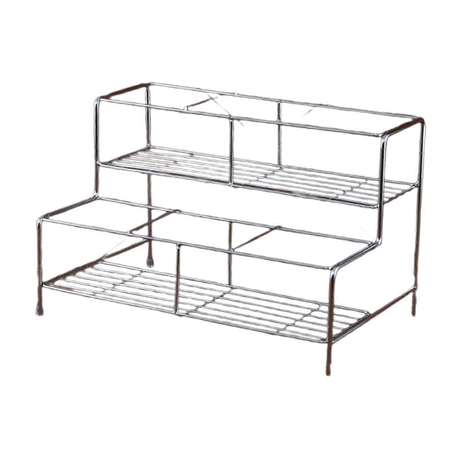 منظم شراب القهوة رف منظم التوابل لبيت شاي مخزن 6 شبكات