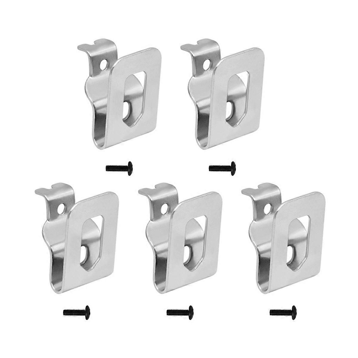 5pcs Resistance Electric Drill Belt Clip Replacement Hooks Tool Holder for Impact Drills Tool Belt Holder Clip