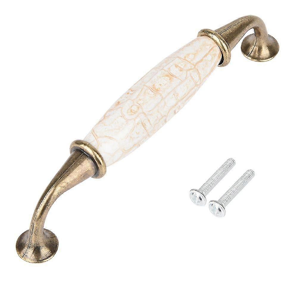 Vintage Style Ceramic Door Handles Cabinet Cupboard Drawer Knobs Pull(5025-128)