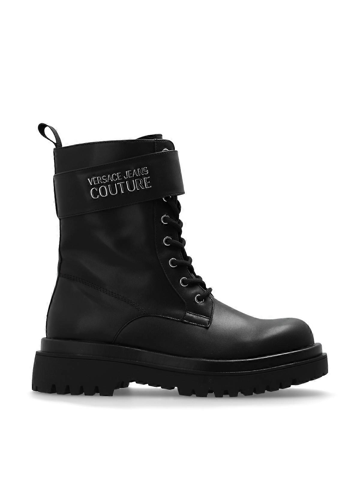 Drew Logo Combat Boots