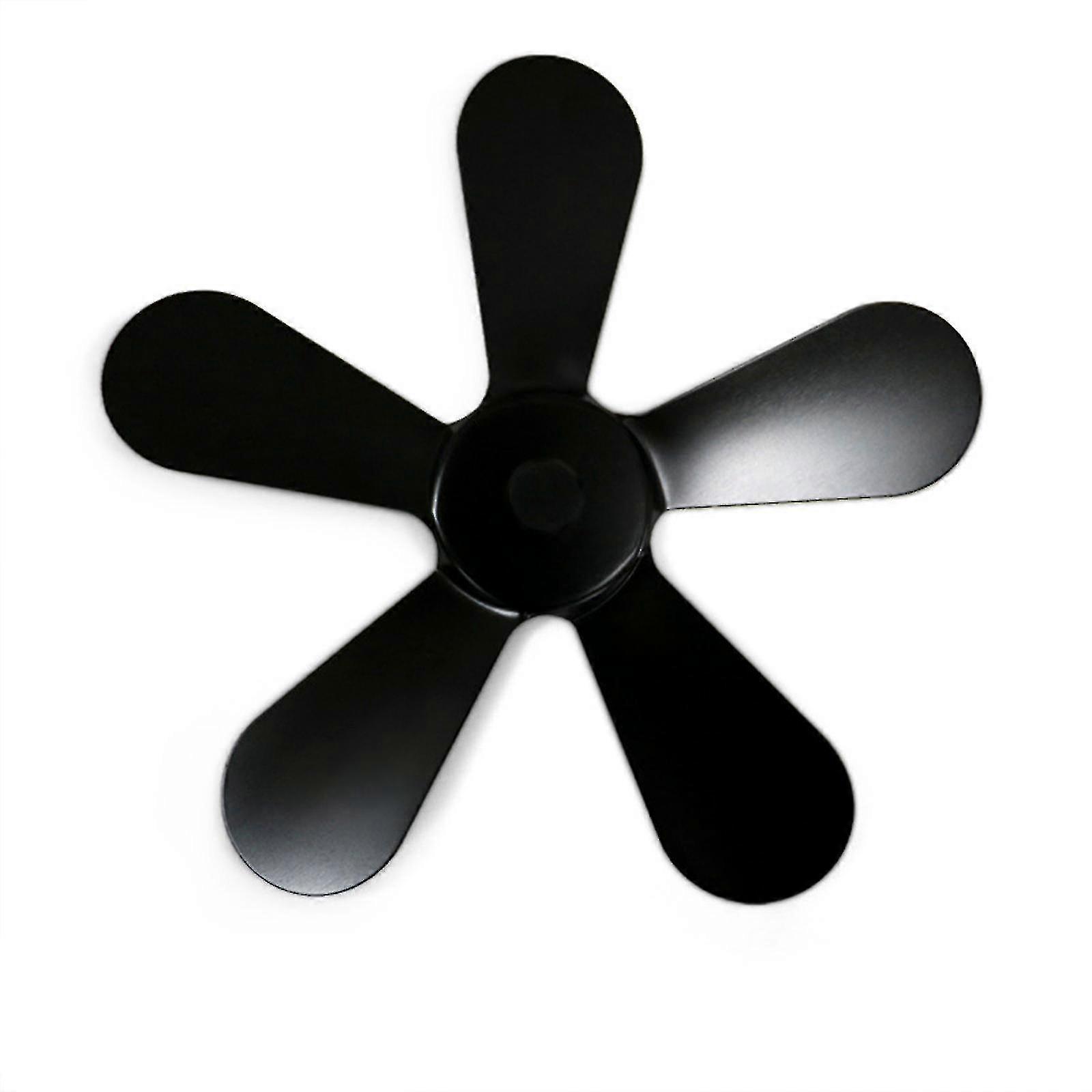Fireplace Fan, 5 - Blade Design, Quiet Operation, Efficient Heat Distribution