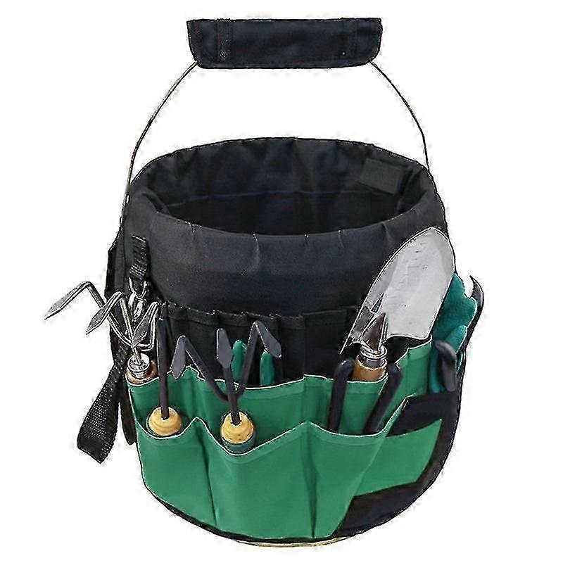 Bucket Tool Organizer - Liner Insert For Construction, Garden, Carpenter Red Green f54