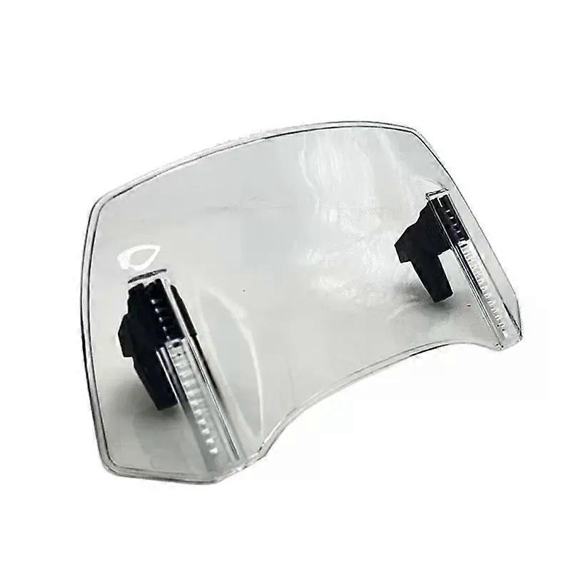 Universal Motorcycle Windshield Extension Adjustable Spoiler Clamp-On Windscreen Deflector compatible for  SUZUKI   MAXP
