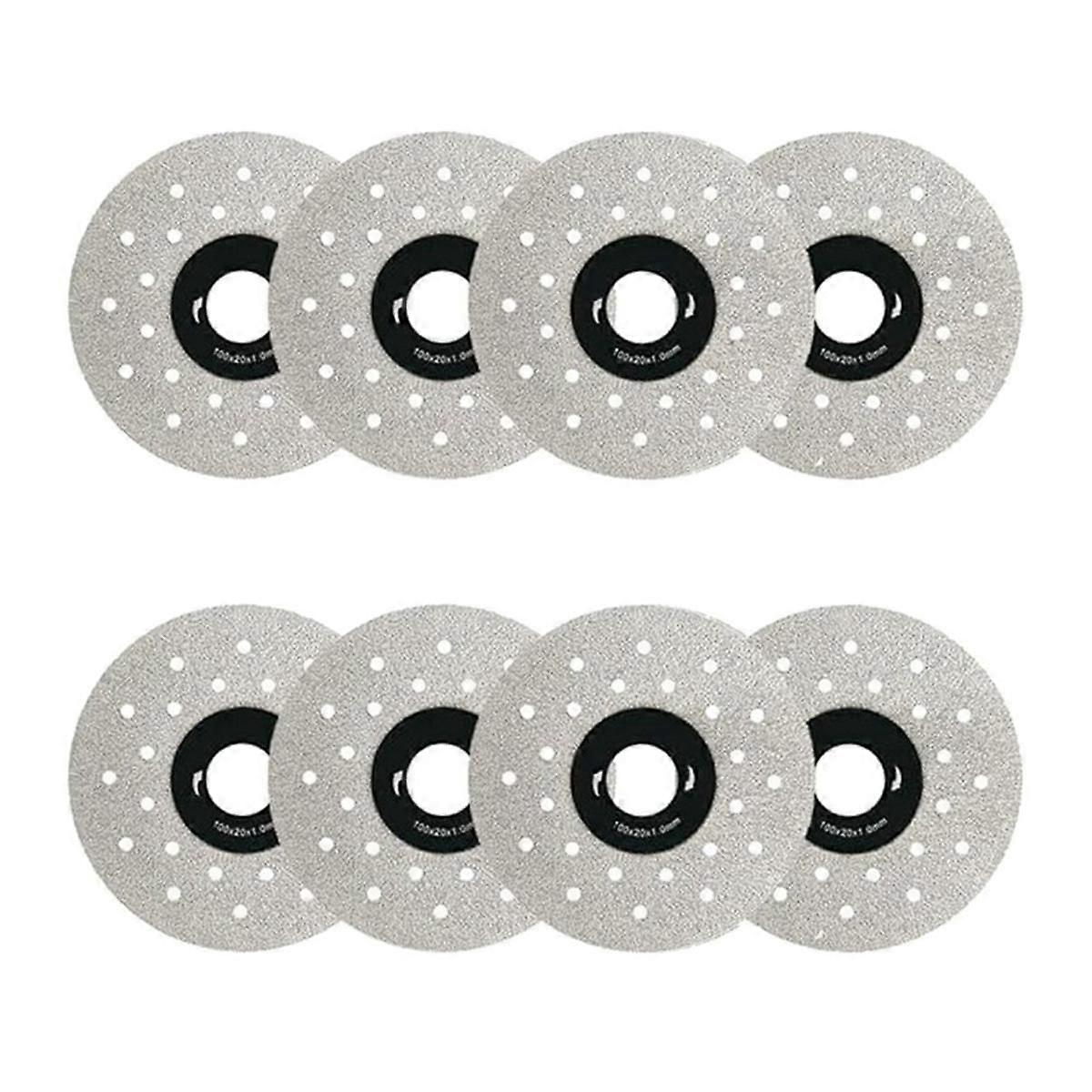 8pcs Porous Widened Cutting Blade,Discos Para Cortar, Indestructible Disc for Angle Grinder,Cutting