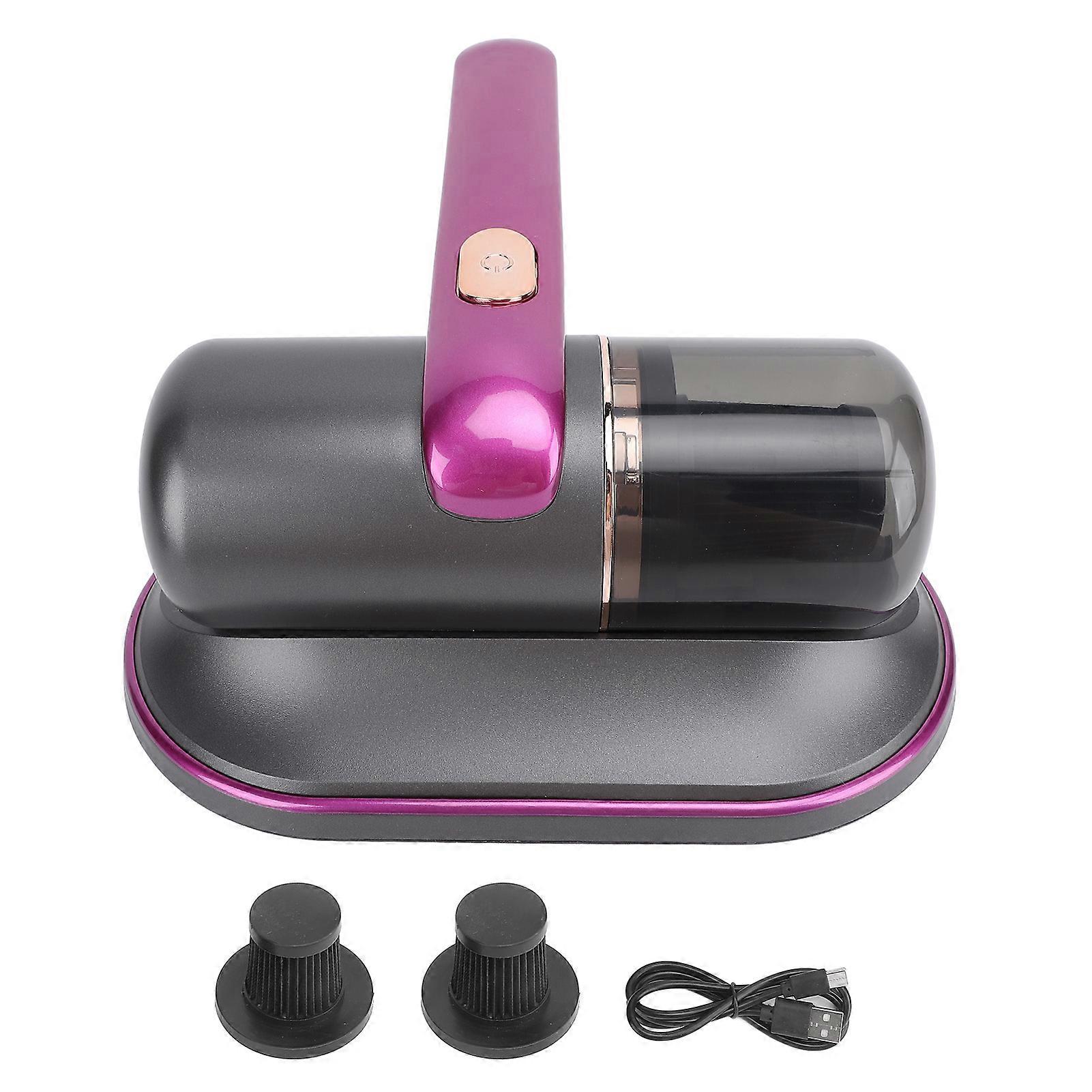 Cordless Vacuum Cleaner 10KPa Suction Low Noise Handheld Bed Vacuum Cleaner with 2Pcs Washable Filters for Sofa Carpet
