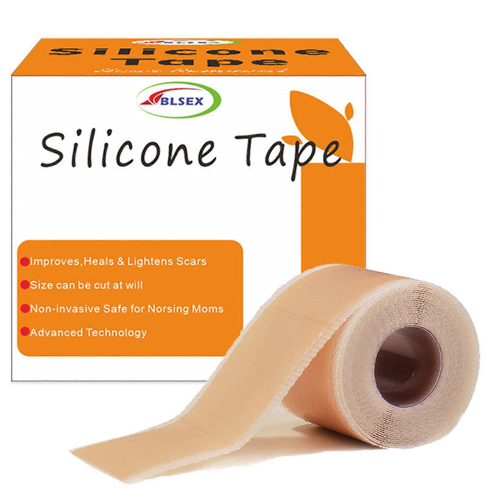 Scar Patch, Scar Tape Roll, Scar Strip, Reusable Scar Remover For Caesarean Portion, Keloid, Etc.