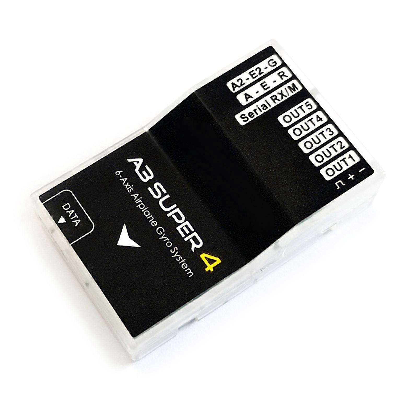 Super 4 Flight Control with 6 Axised Gyro Flight Controller AdvancedFor Fixed Wing Aircraft With Stabilization Features