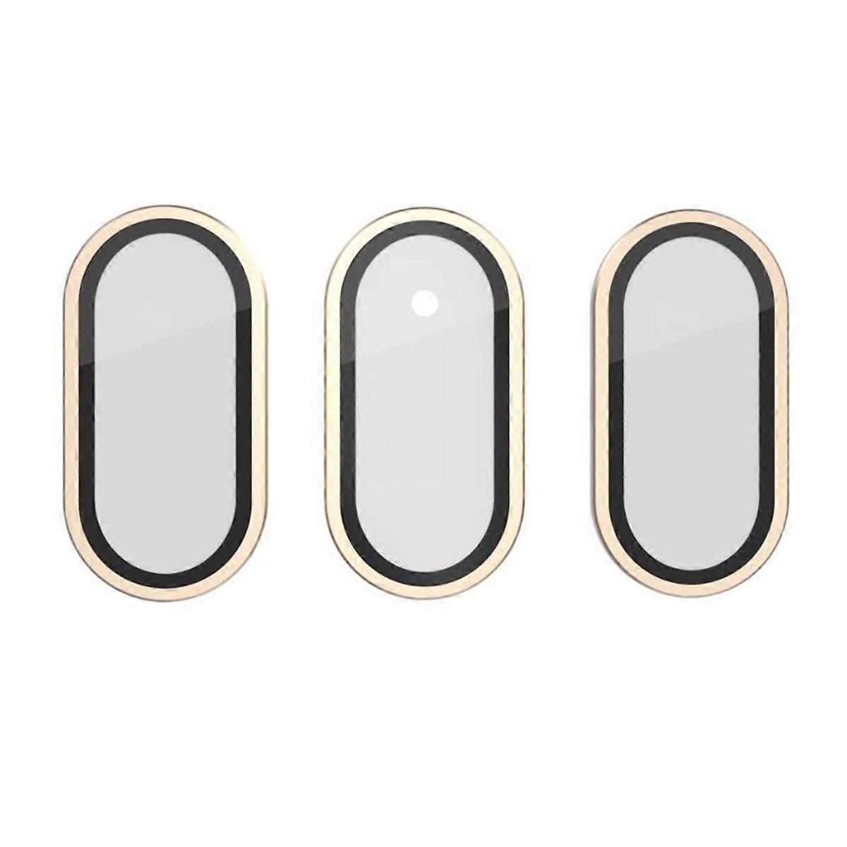 3カメラ用強化ガラス3枚レンズプロテクターHDレンズアンチスクラッチ保護フィルムVRアクセサリー