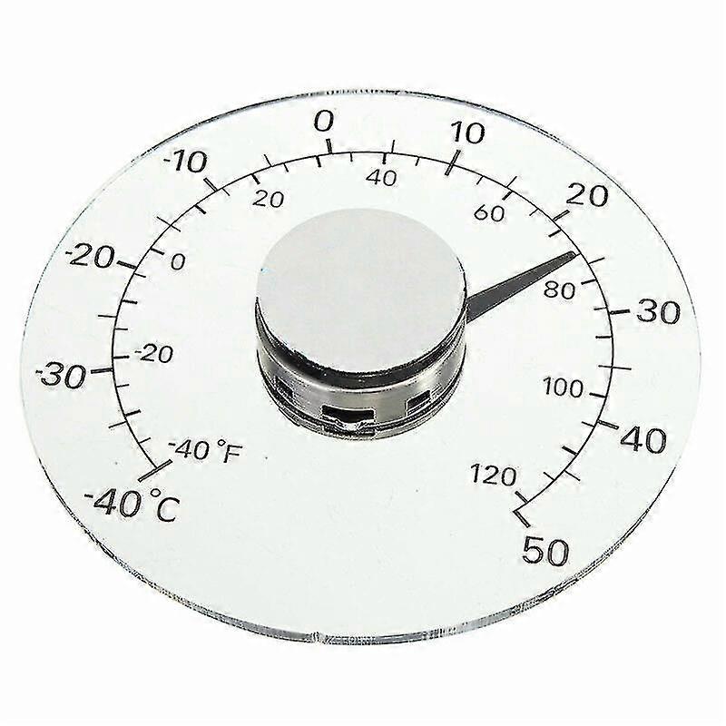 Waterproof Outdoor Thermometer with Celsius/Fahrenheit, Macaron Design for Window Garden Use