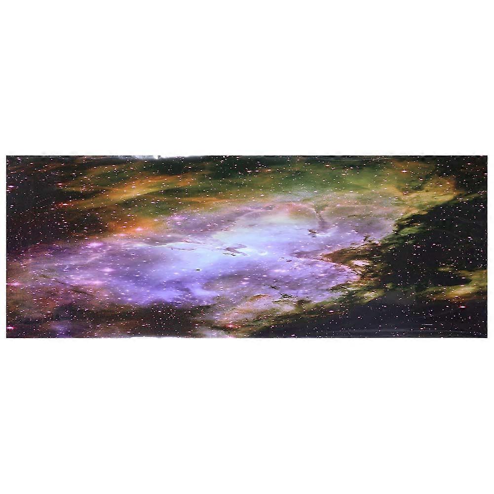 3D Effect Adhesive Outer Space Poster for Aquarium's Fish Tank Decoration