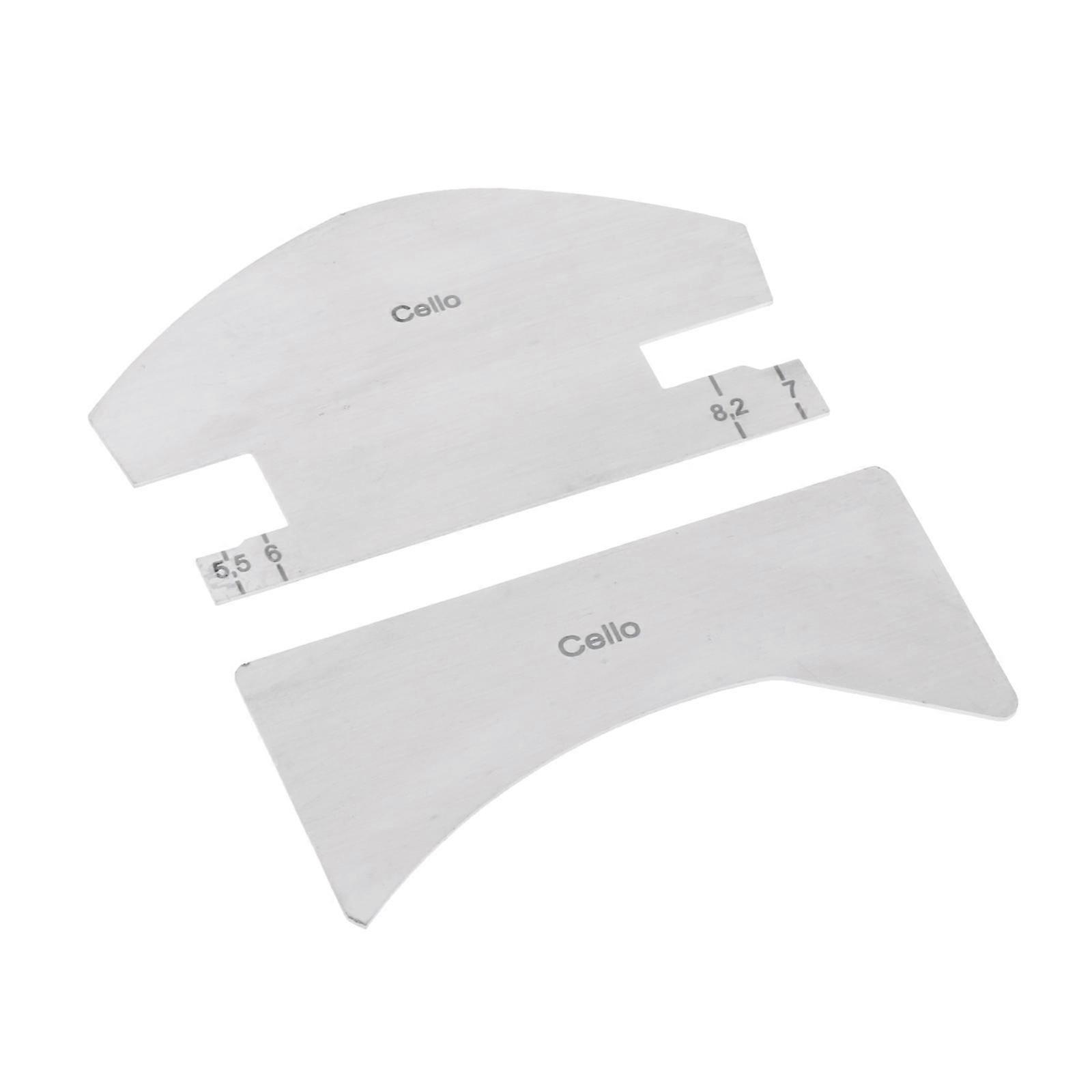 Ponts de violon Modèle multifonctionnel Référence de réparation des ponts de violon en métal