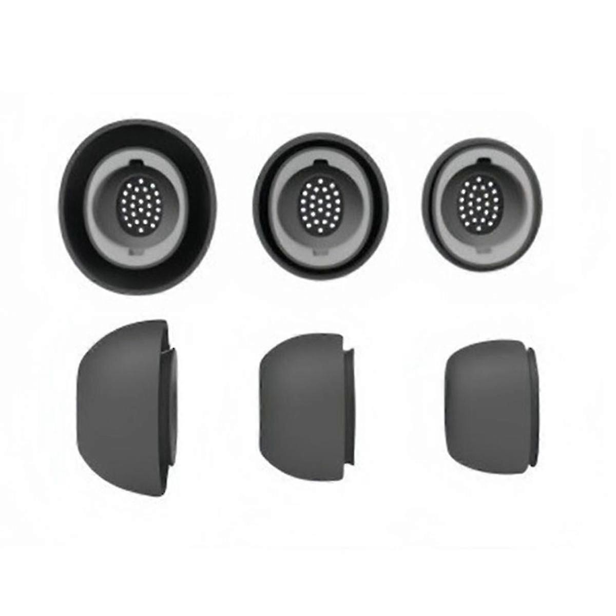 3Pairs Kit d’embouts en silicone Buds 3Pro - Isolation acoustique améliorée, ajustement sûr, embouts de rechange confortables B