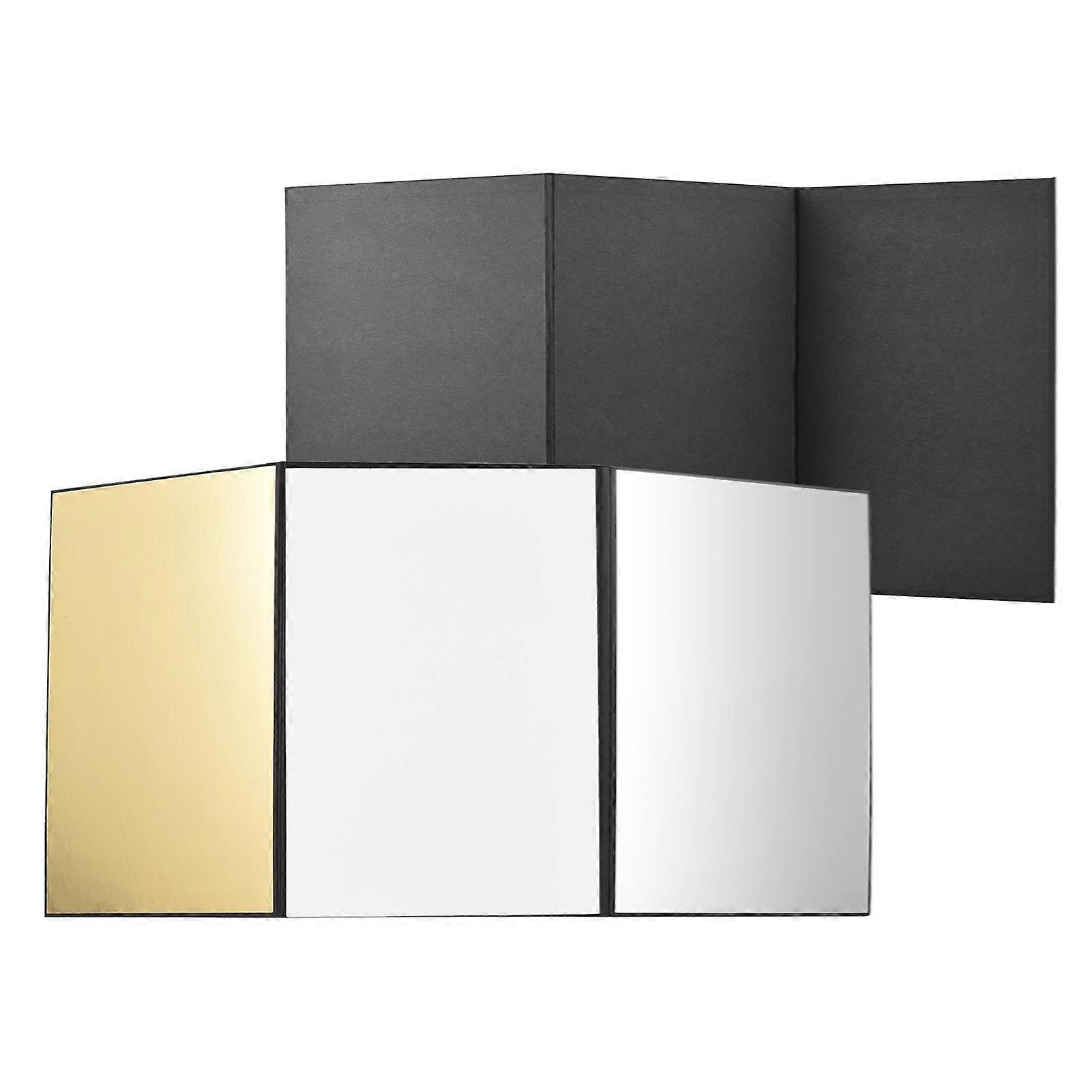 3-in-1 Multi-functional Photography Cardboard Foldable Photography Reflector Diffuser Board