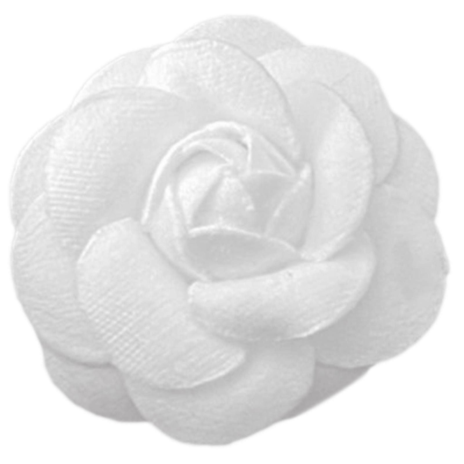 Français Vintage élégant épinglette collection insignes pour chapeaux vêtements broches florales cadeaux sélectionner Boutique Collection Blanc