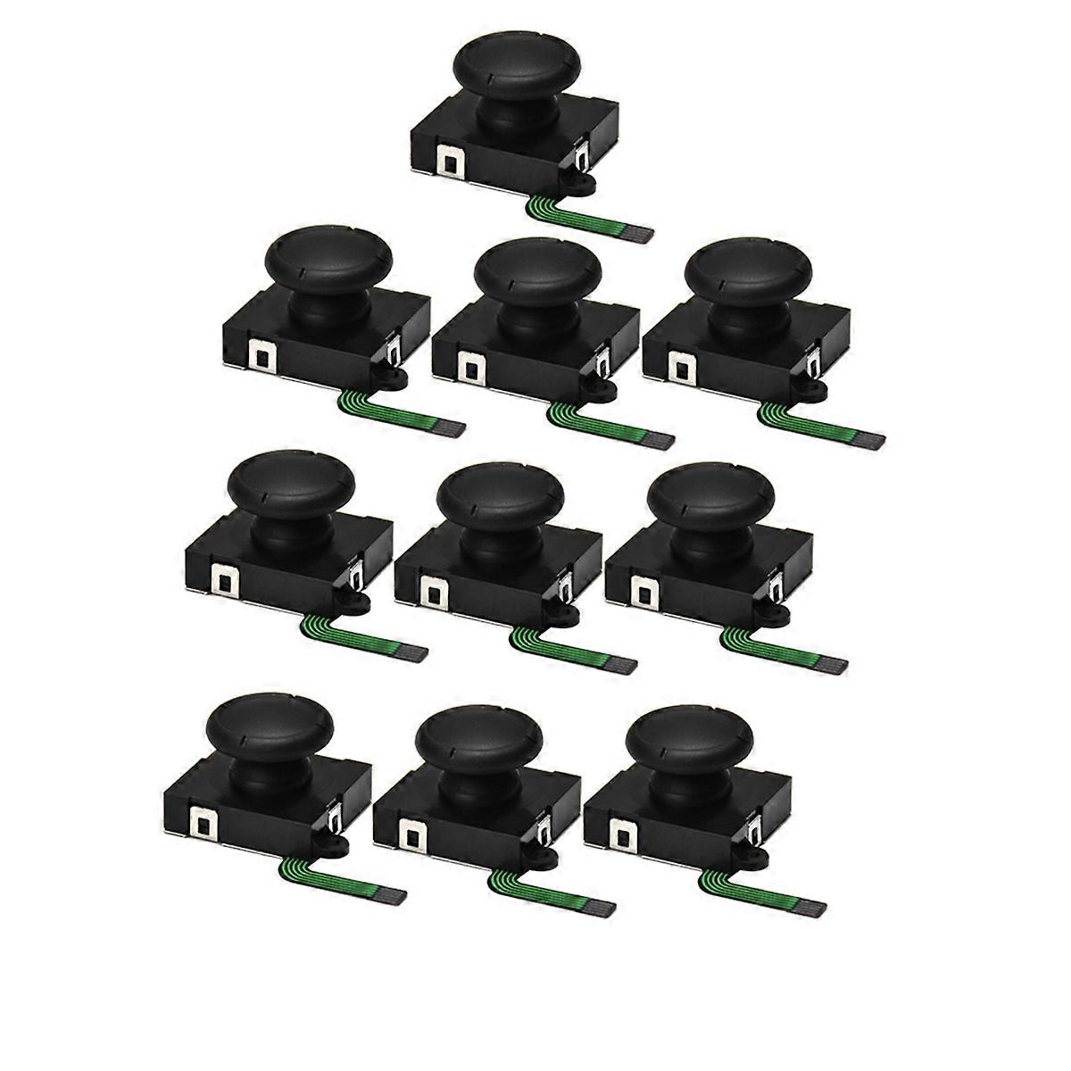 10PCS Joystick for Switch Lite 3D Analog Joystick Thumb Sticks