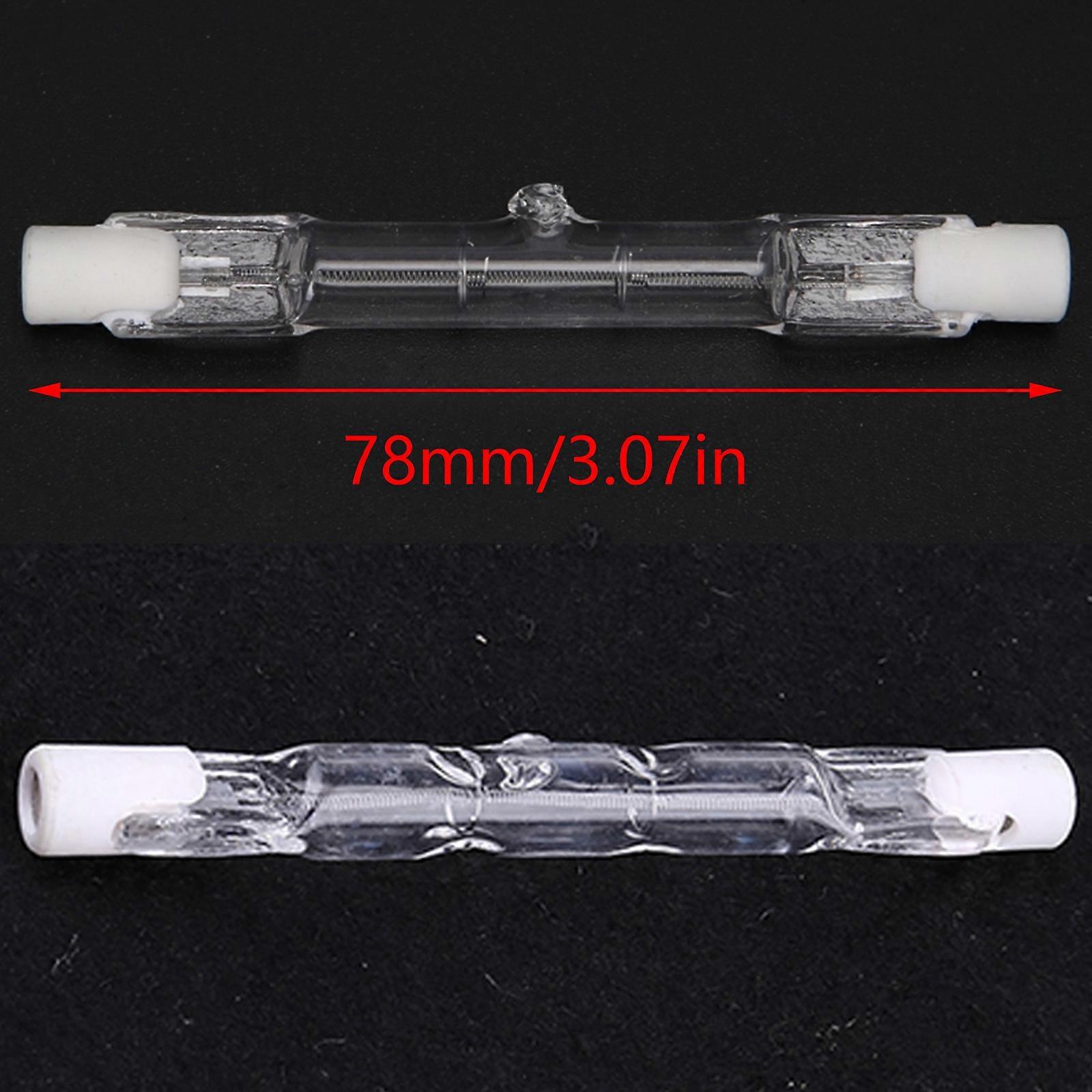 R7s Halogen Bulb 78mm 150W Dimmable 220-240V Energy Saving Warm White Tungsten Linear Bulbs Floodlights Light Bulb Multicolor