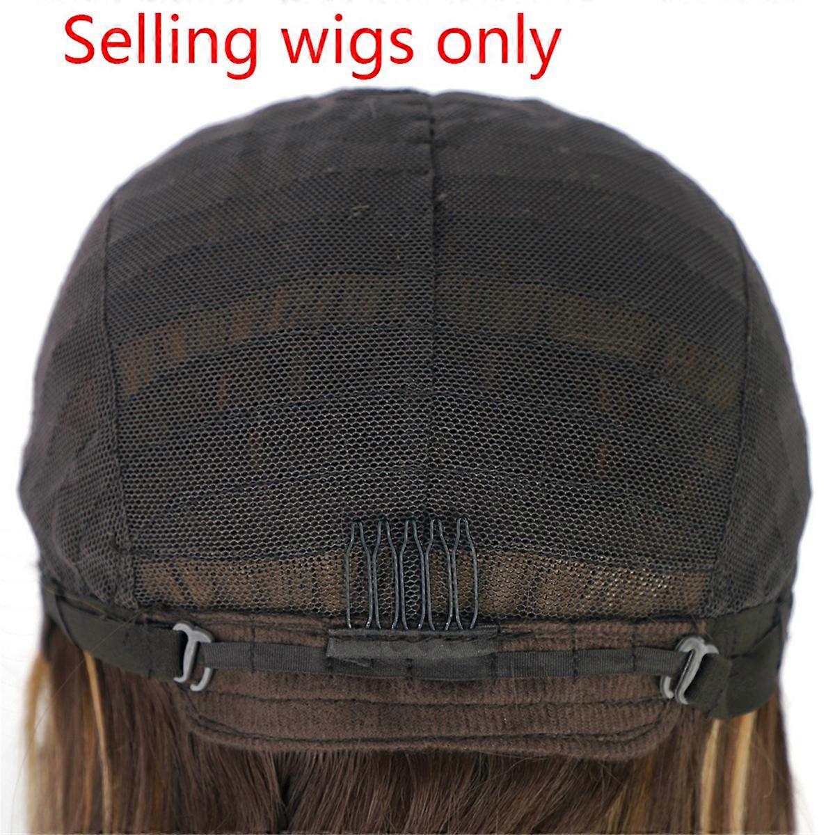 Honey Blonde Highlight Lace Front Wig, Straight Lace Front Wig 27Inch