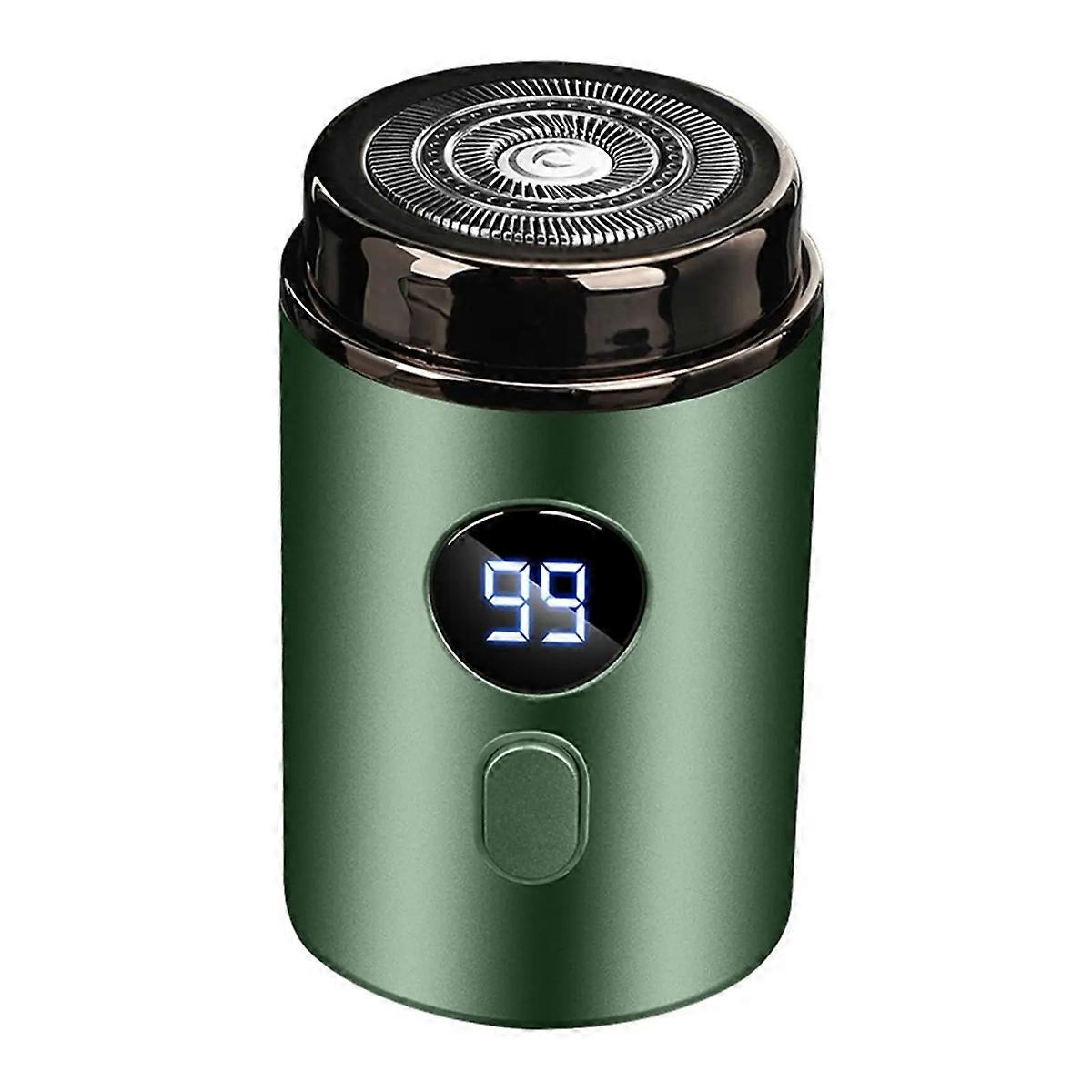 Mini barbeador elétrico portátil para viagem, úmido e seco