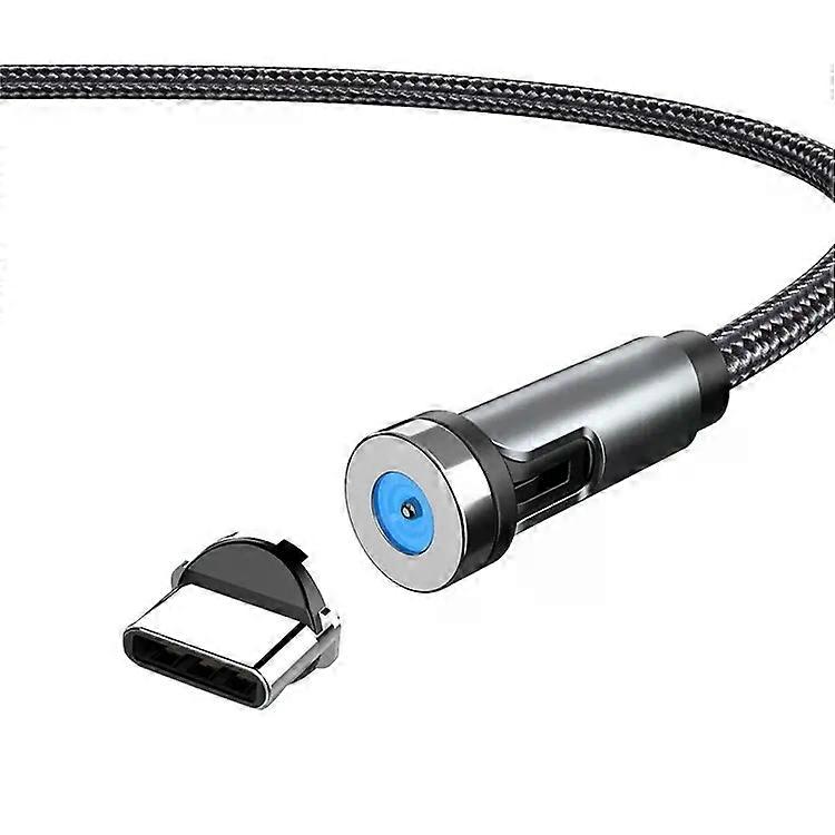 USB-C Magnetic Dust Plug Charging Cable-2m Rotating Interface,