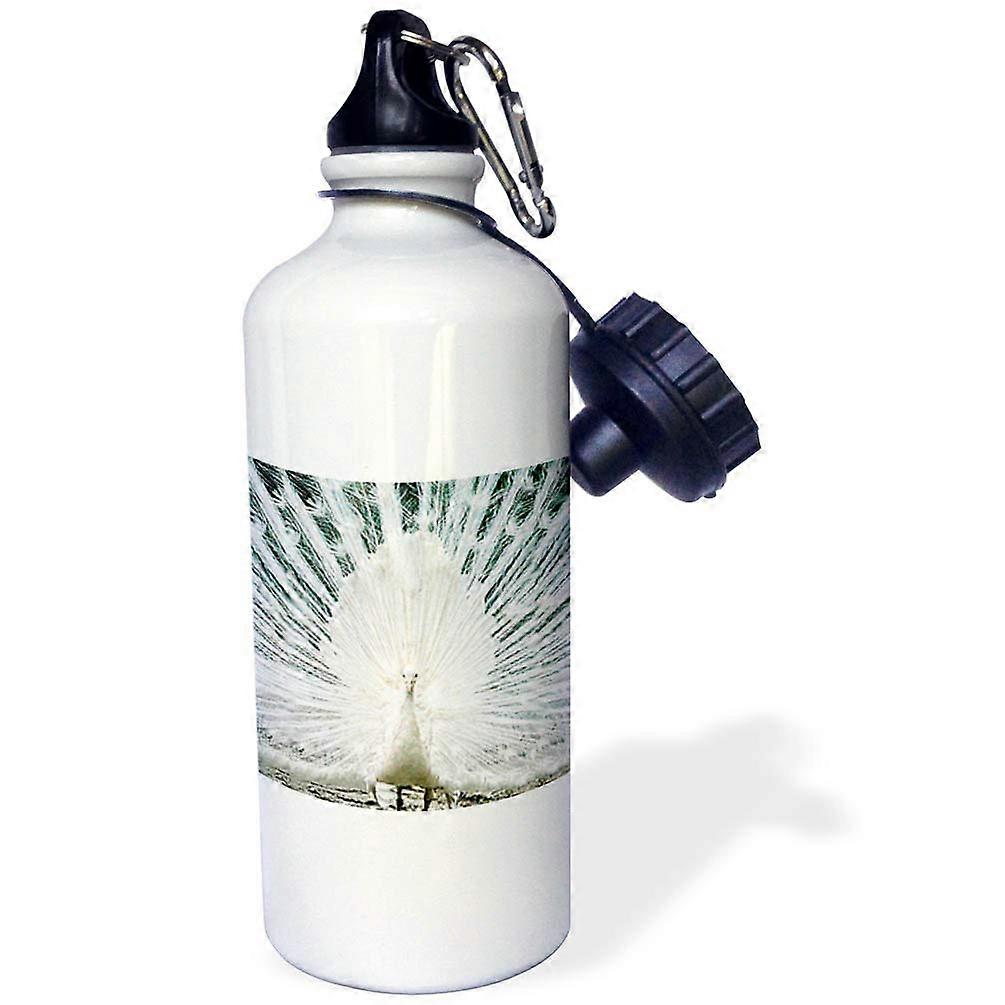 Sports Water Bottle 21 Oz White Reusable Bottle