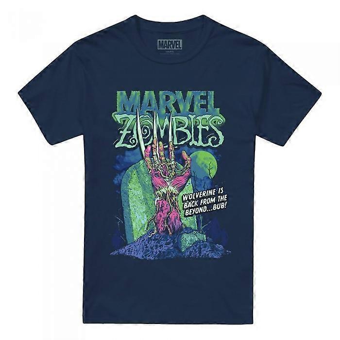 Marvel Zombies Mens Wolverine Grave T-Shirt