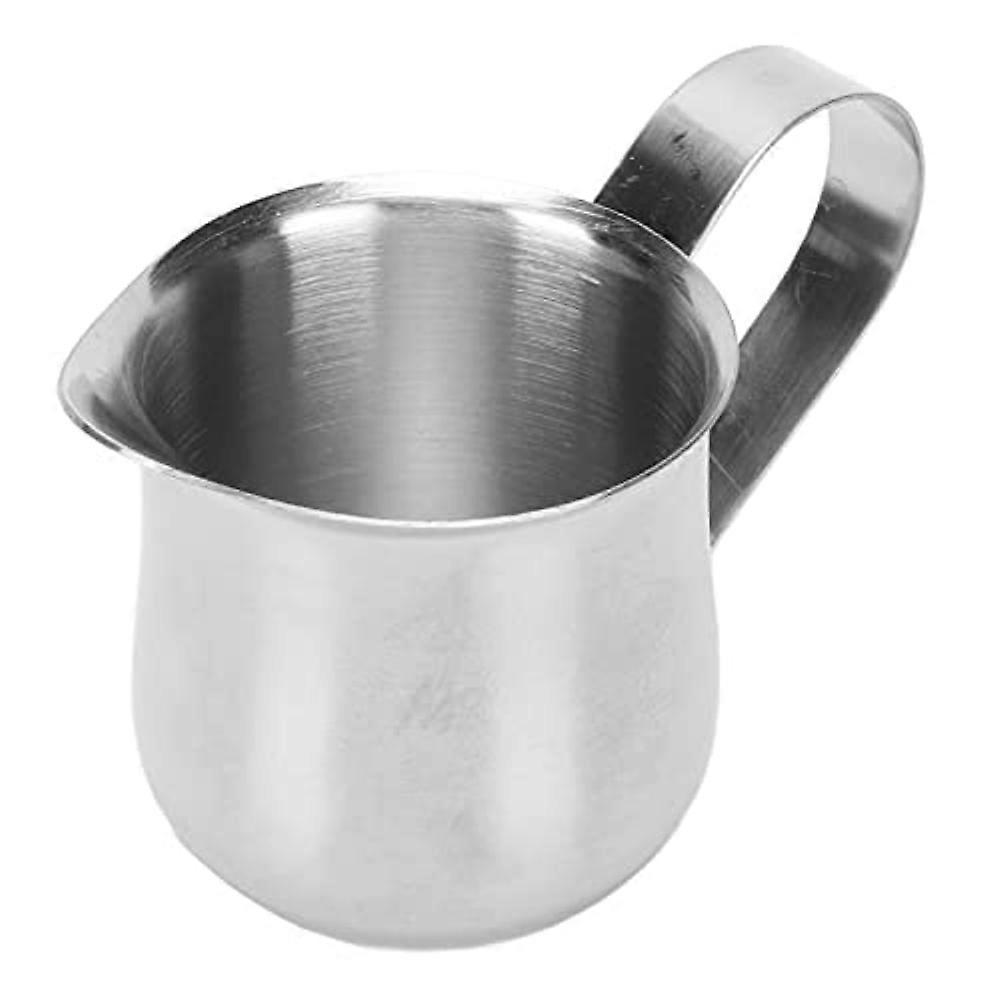 Milk Foaming Jug - 2oz 5oz 8oz Stainless Steel Espresso Steam Cup for Cappuccino Latte Art