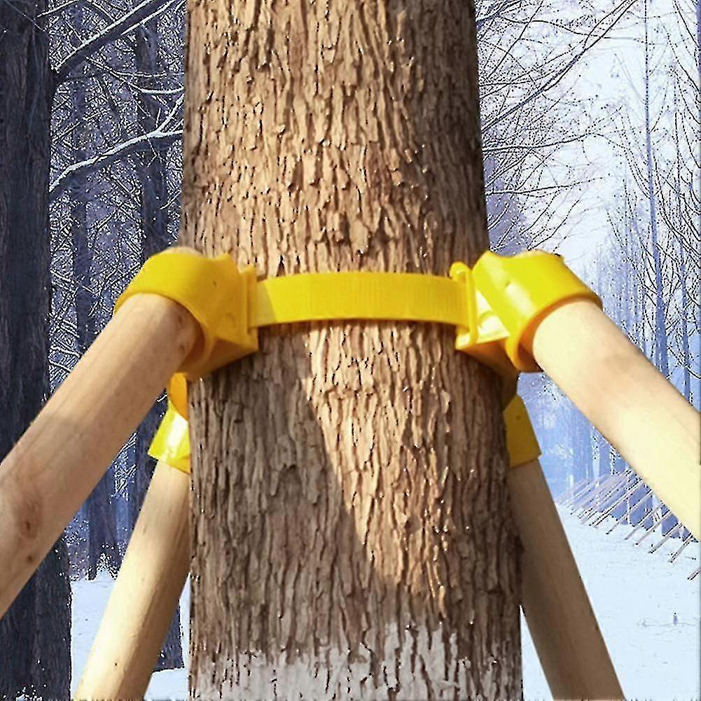 Farfi Plant Frame Large Tree Growing Support Stakes Tripod Plastic Cups Garden Tool