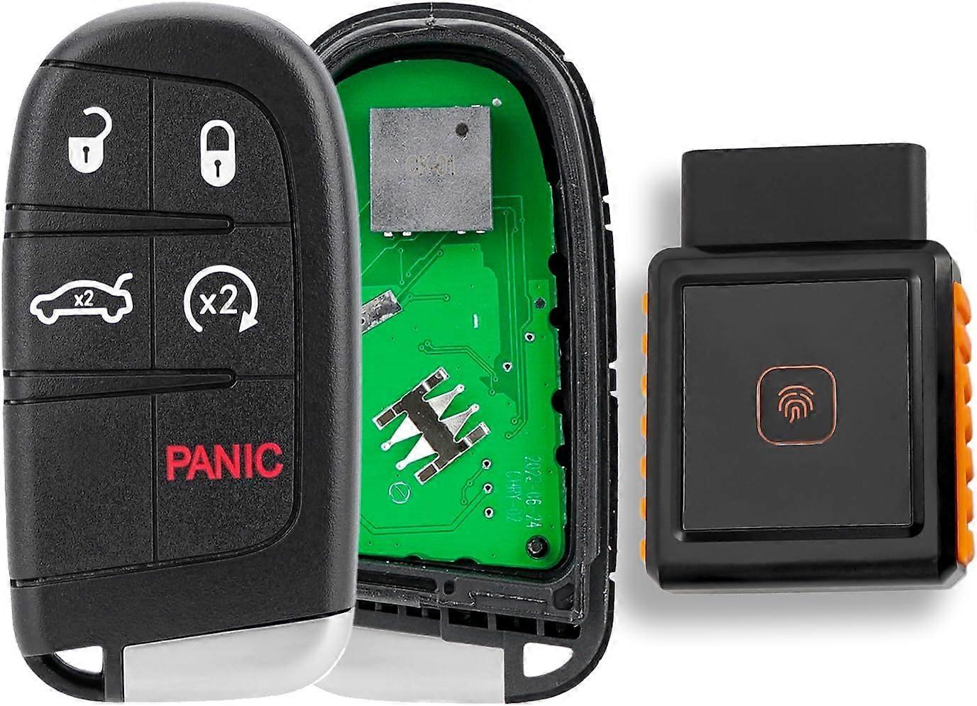 High quality brand new 5 Button 433Mhz Keyless Entry Remote Car Key Fob for