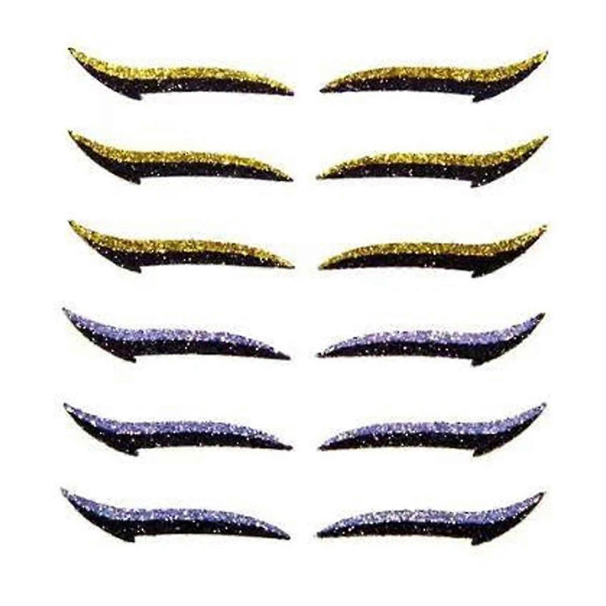 6 Pairs Reusable Eyeliner Stickers for Eye Makeup