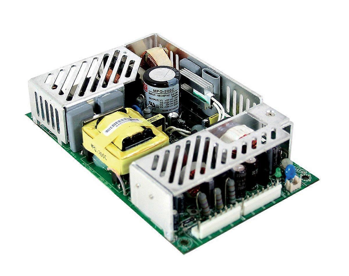 Mean Well Original MPQ-200B Quadruple Output Type Medical Power Supply +/-5V +/-12V 2A/7A/15A